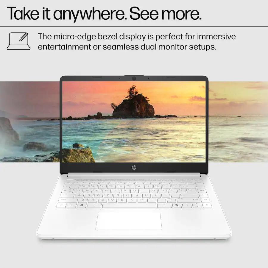 Amazon.co.jp: HP 14インチ薄型軽量ノートパソコン、Intel(インテル) 4